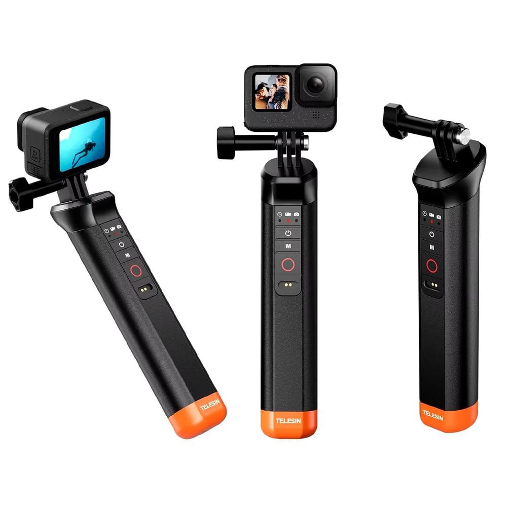 Pau de Selfie TELESIN Flutuante Prova D`água Bluetooth