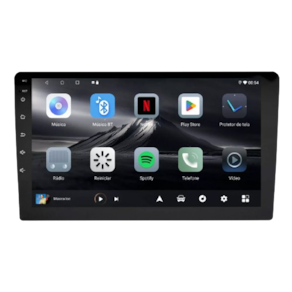 Central Multimídia Ecosport 2014 2015 2016 2017 2018  Adak G2 Tela de 9" QLED 2GB de RAM 64GB Android Auto e Carplay + Câmera de ré