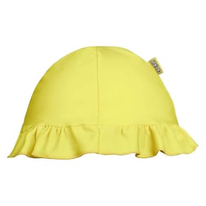 Chapéu Praia Bebê Proteção UV Amarelo Everly