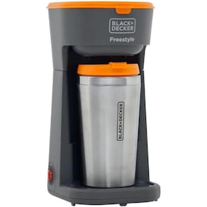 Cafeteira individual freestyle com Copo Térmico 600w 400ml Portátil Black&Decker CM01