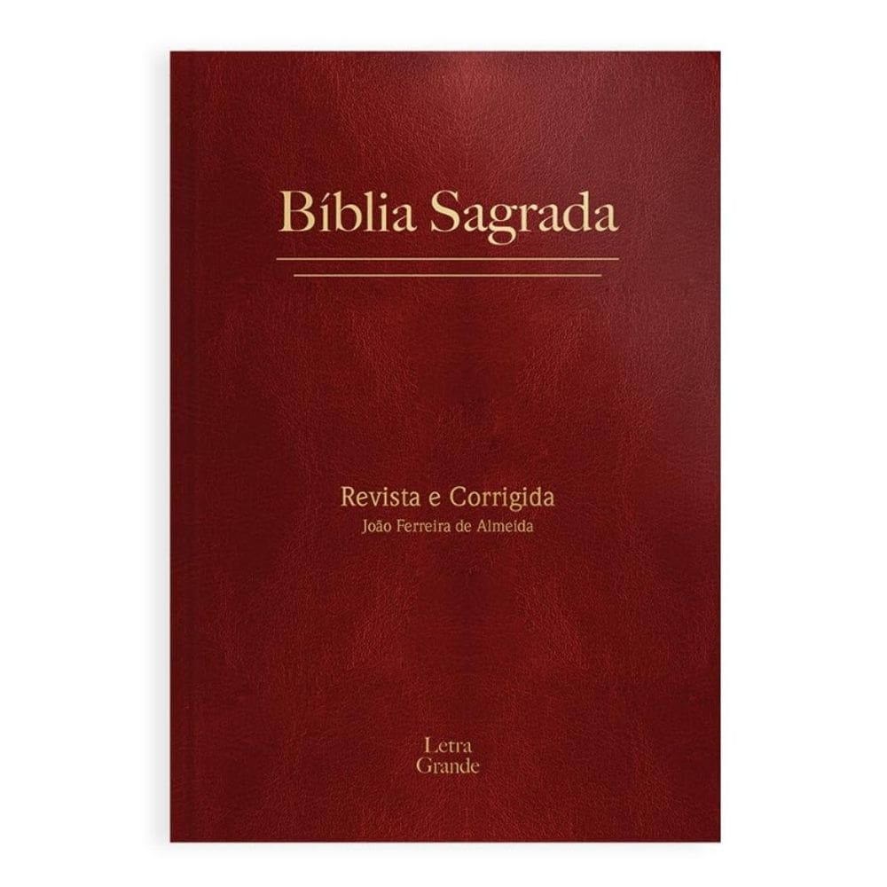 Bíblia Arc Evangelize Vinho - Capa Dura