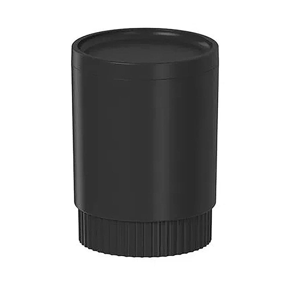 Porta Algodão e Cotonete Dórica Preto PAR200PTF - Ou