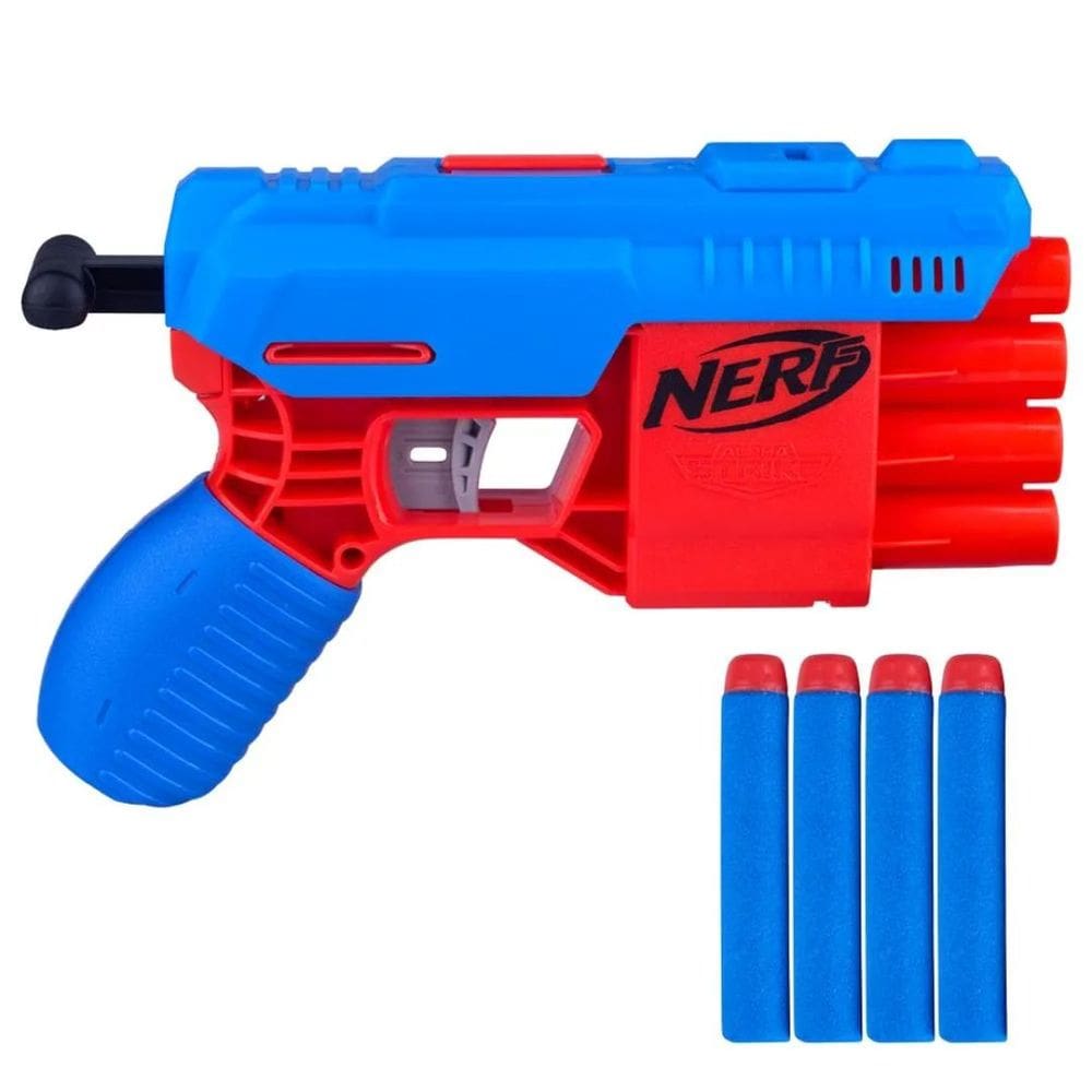 Lançador de Dardos Nerf Alpha Strike Claw Qs 4 Dardos F2219 - Hasbro