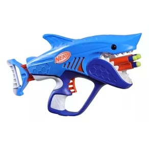 Lançador de Dardos Nerf Wild Sharkfire 8 Dardos F8645 - Hasbro