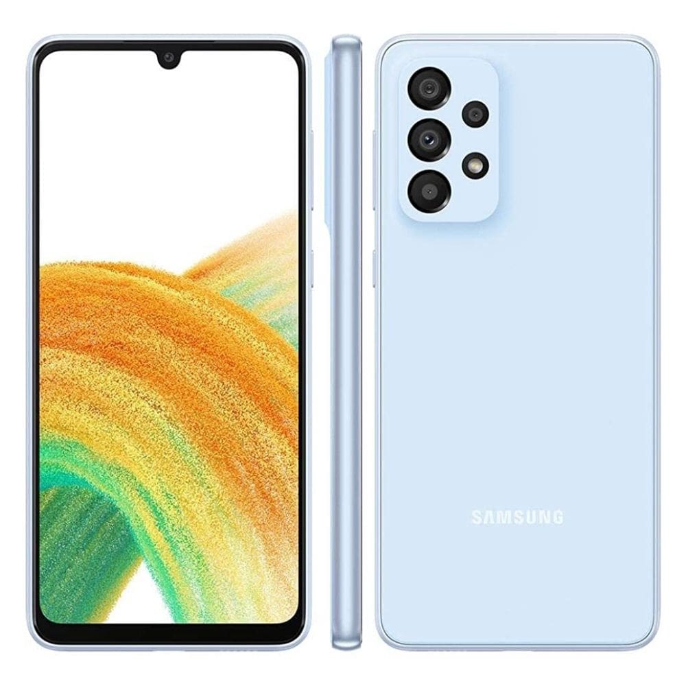Usado: Samsung A33 128 GB Azul - Muito Bom