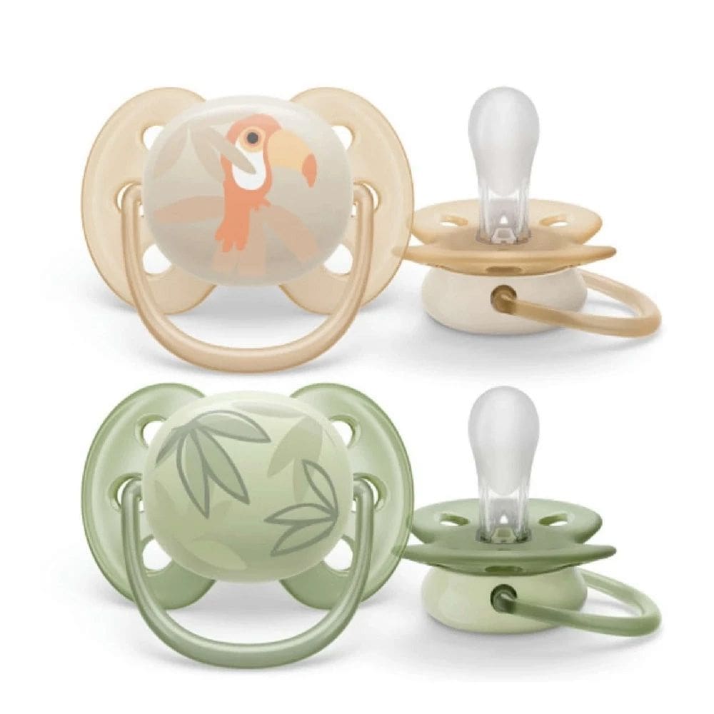 Chupeta Ultrasoft 0-6m c/2 Papagaio Neutra Philips Avent