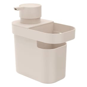 Dispenser para Detergente e Organizador de Pia Trium 650ml Bege DT550BGF - Ou