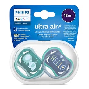 Chupeta Ultra Air +18m Boys Elefante C/2 Philips Avent