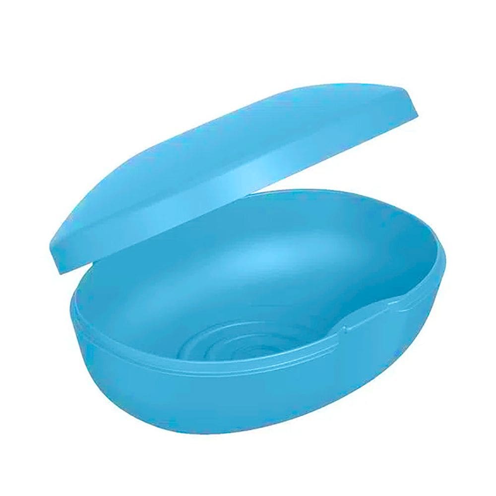 Saboneteira Soft Azul Glacial SBT100AZ - Ou