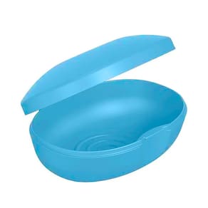 Saboneteira Soft Azul Glacial SBT100AZ - Ou