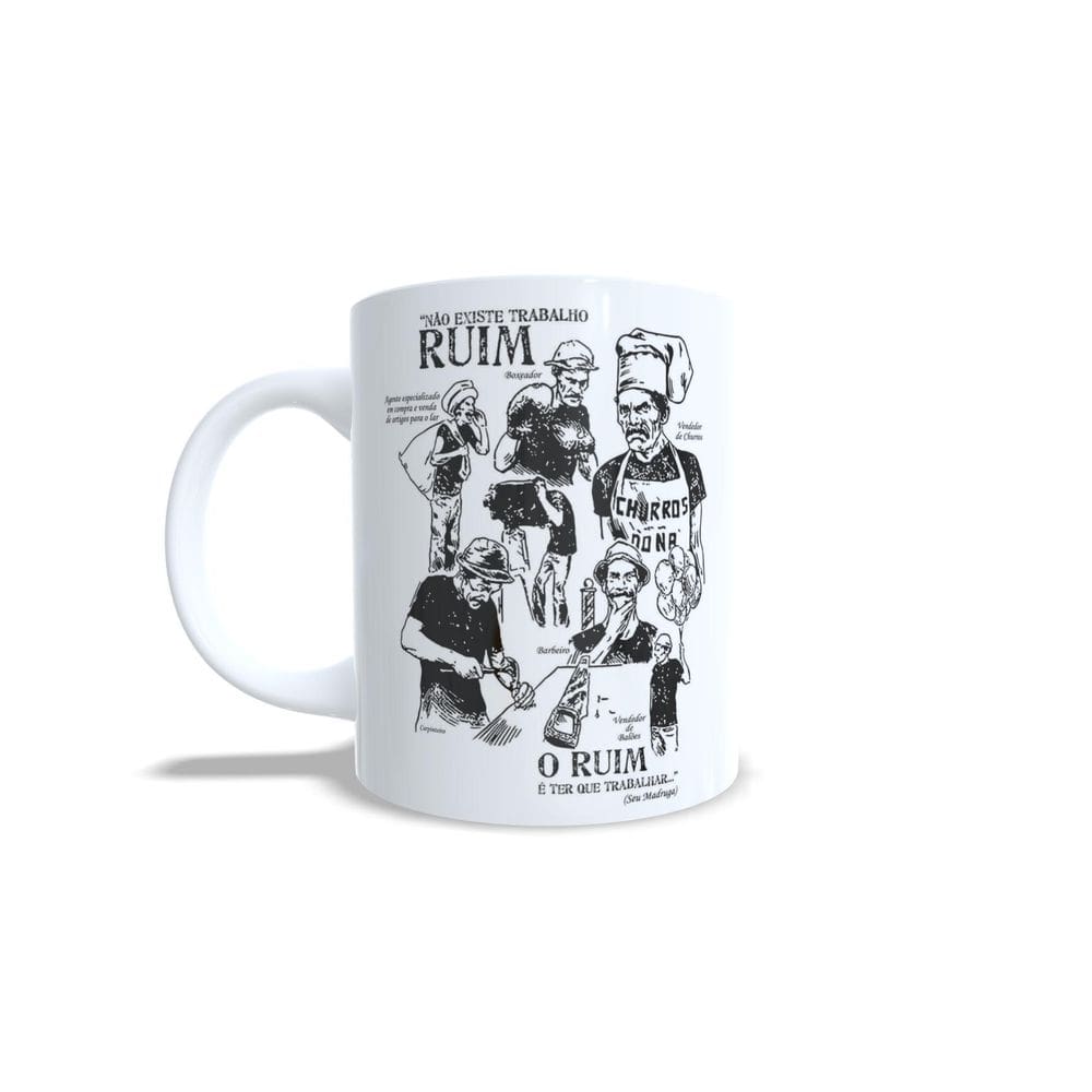 Caneca Chaves Seu Madruga Um Excelente