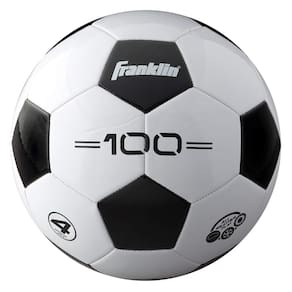 Bolas de futebol Franklin Sports F-100 tamanho 4 para jovens, pacote com 12