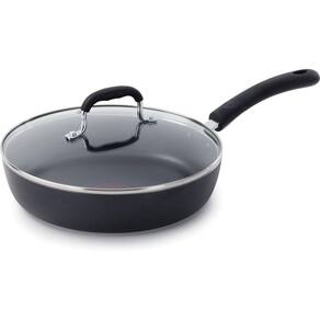 Fry Pan T-Fal Experience, antiaderente, 26 cm com tampa, lâmina de indução