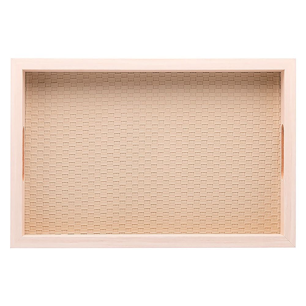Bandeja Retangular em MDF 30x4x20cm 5675 - Lyor