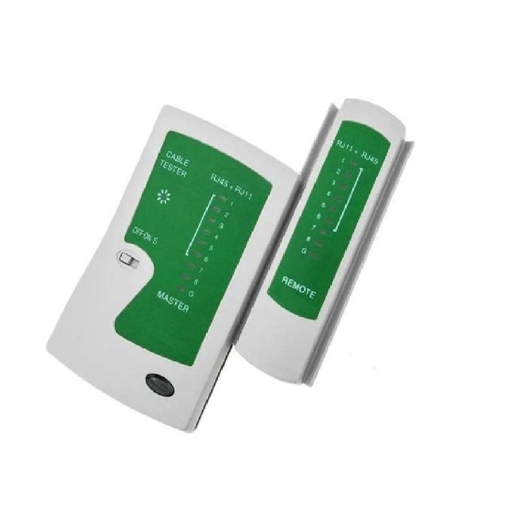 Testador De Cabo Rj-45 E Rj-11 Master E Apoio