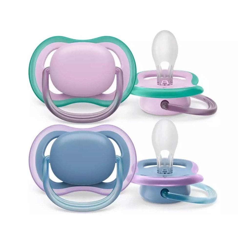 Chupeta Ultra Air 6-18m Lisa Lilás C/2 Philips Avent