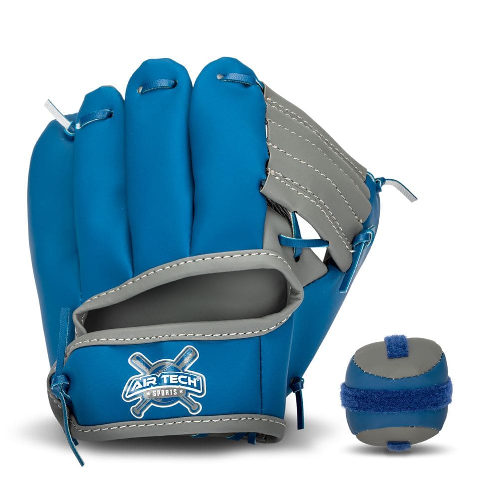 Luva de beisebol e conjunto de bolas Franklin Sports Stiktek 8 polegadas
