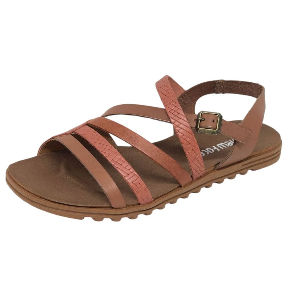 Sandália Feminina Casual Conforto Fácil Calce New Face