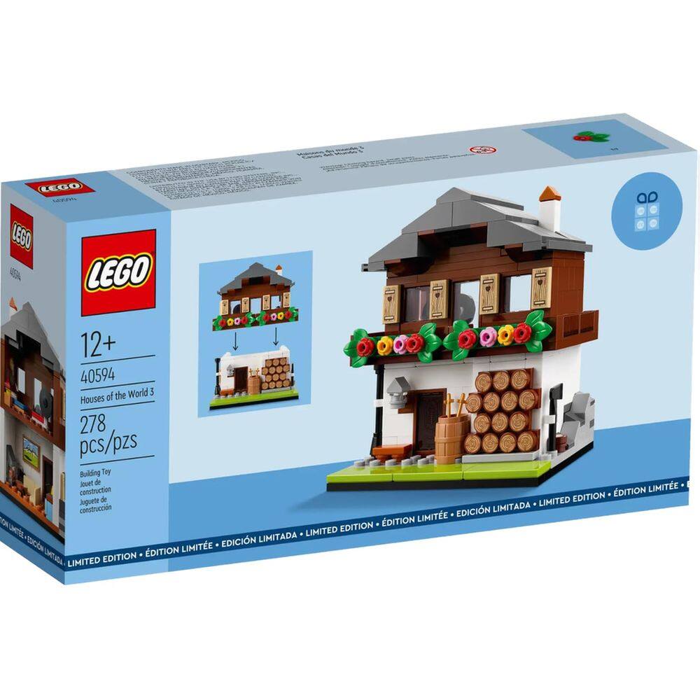 Blocos de construção LEGO Houses of The World 3 Switzerland 278 unidades