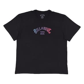 Camiseta Billabong Gradient Arch Plus Size SM25 Preto