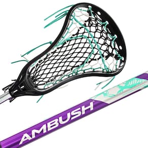 Bastão de lacrosse Franklin Sports Ambush feminino de 30 cm de alumínio