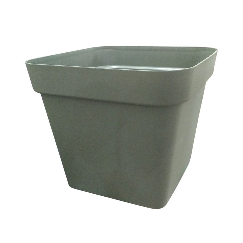 Vaso Quadrado Florata Verde 21,5 Litros - 33cm x 33cm