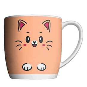Caneca Pets 360ml Gato Porcelana 401163 - Allmix