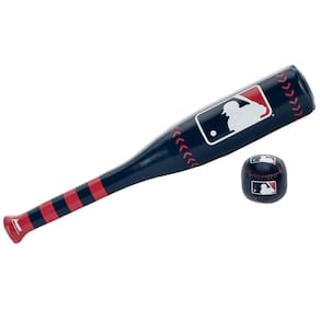 Bastão e bola esportivos macios Franklin Sports MLB 21 Blue Kids