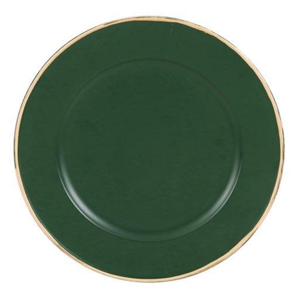 Sousplat De Plastico 2X33X33 Cm Verde - Cromus - Verde