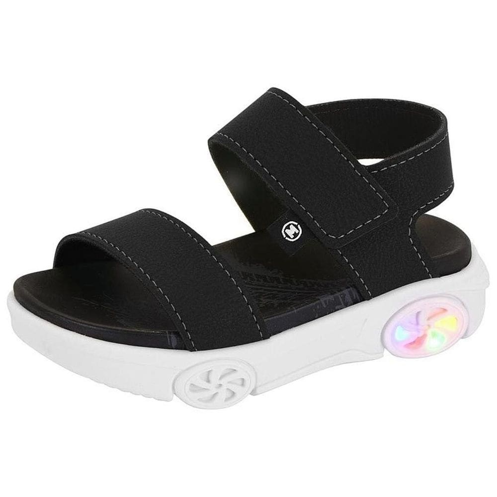 Sandalia Papete Infantil Menino Rodas Led Molekinho 2633.100