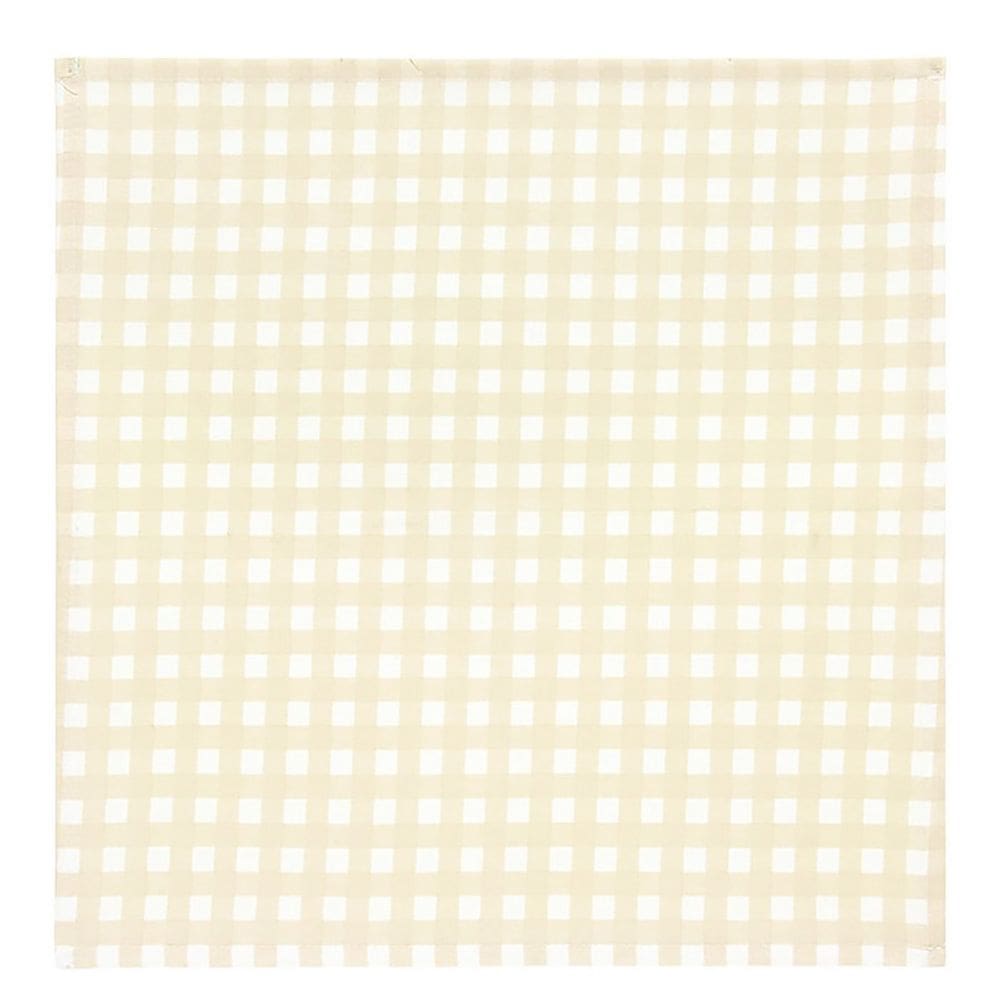 Guardanapo Home 4 pçs 40x40cm Xadrez Vichy Areia 203595U - Copa e Cia