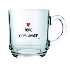 Caneca Aspen Love 300ml Feito com Amor 5909414 - Allmix