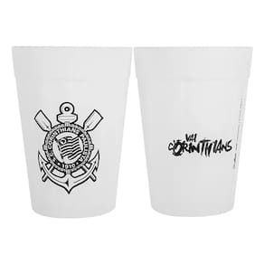 Copos Americano 2pçs 190ml Corinthians 2010339 - Allmix