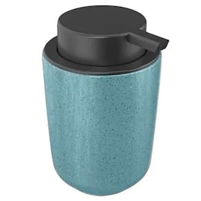 Porta Sabonete Líquido Osaka Azul Marmorizado PSO300AZMF - Ou