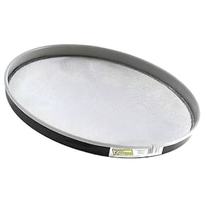 Kit 5 Peneiras Fubá Farinha Tapioca 20Cm Aço Tela Trançada
