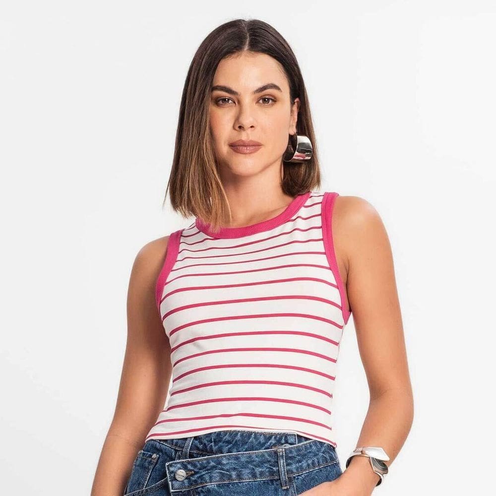 Regata Feminina Rovitex Cotton Leve