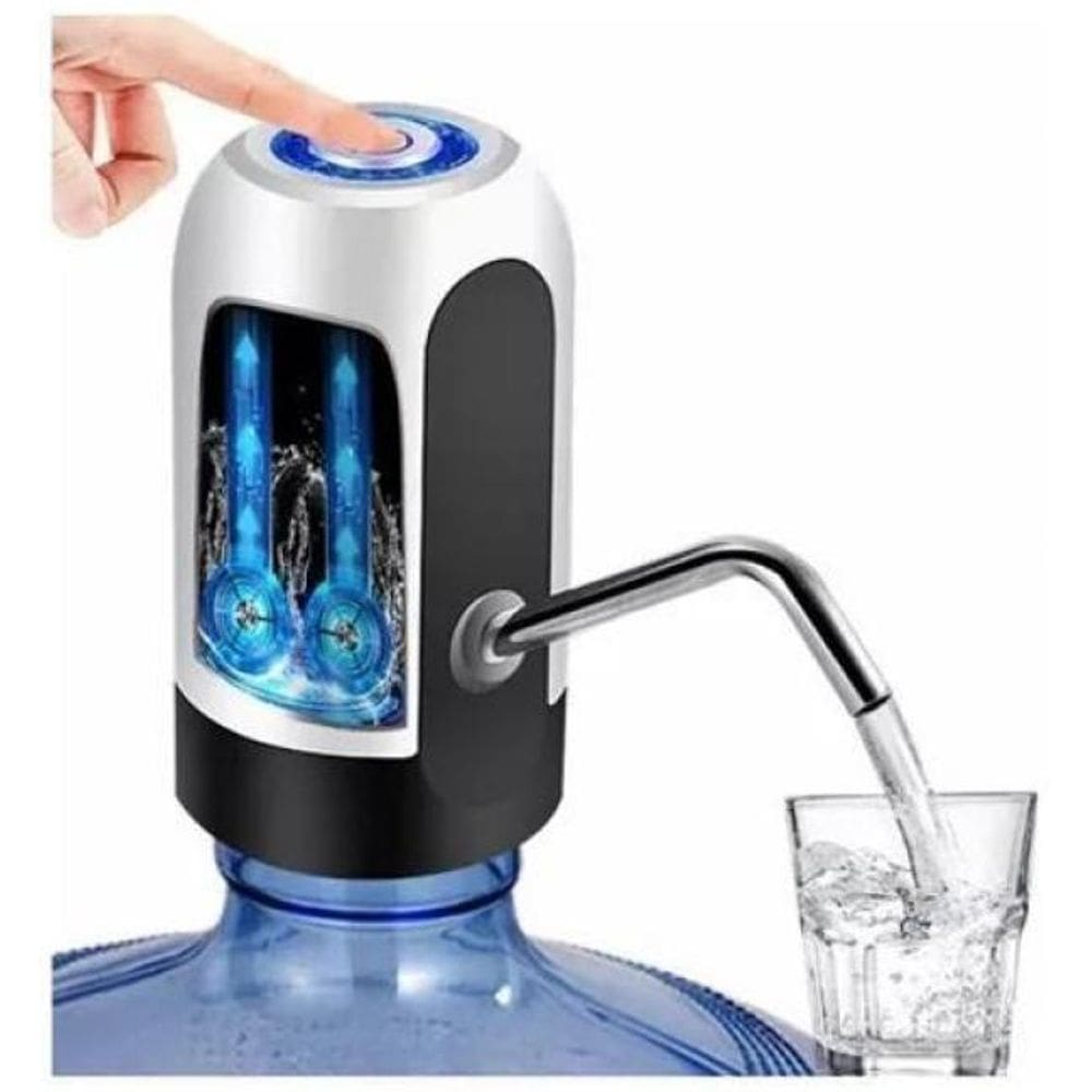 Bomba Elétrica Recarregável para Galão de Água - Bivolt