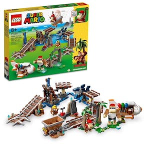 Brinquedo de construção LEGO Super Mario Diddy Kong`s Mine Cart Ride