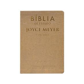 Biblia Estudo Jm - Dourada - Grande
