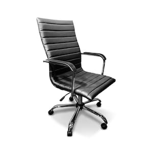 Poltrona Sottile Presidente 110cm X 58cm X 53cm Grafite