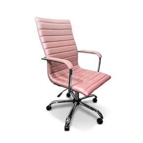 Poltrona Sottile Presidente 110cm X 58cm X 53cm Rose