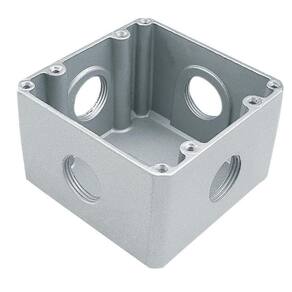 Caixa De Piso 4\" X 4\" Alta 3-4\" - Tramontina