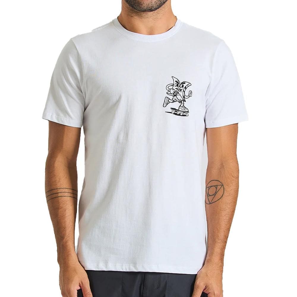 Camiseta Hurley Make SM25 Masculina Branco