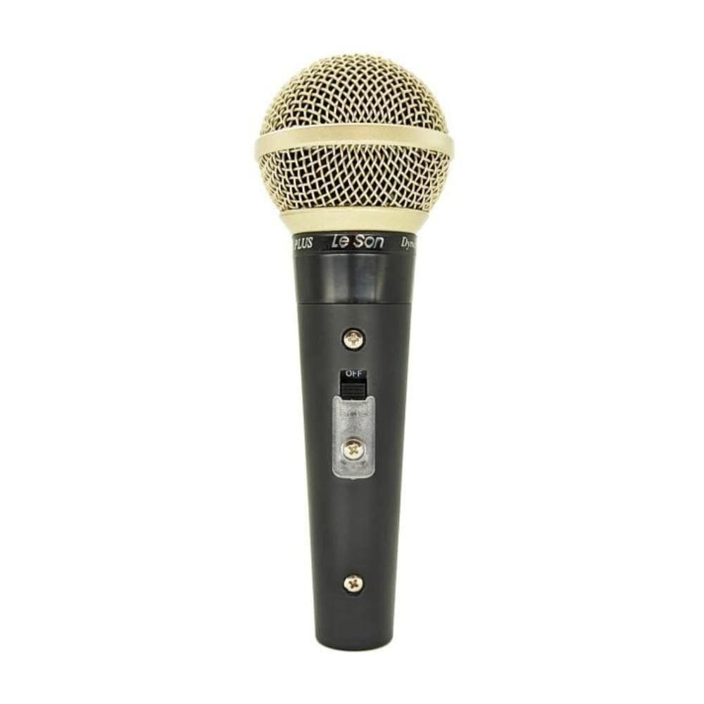 Microfone Dinamico  Leson Sm58 Plus Preto