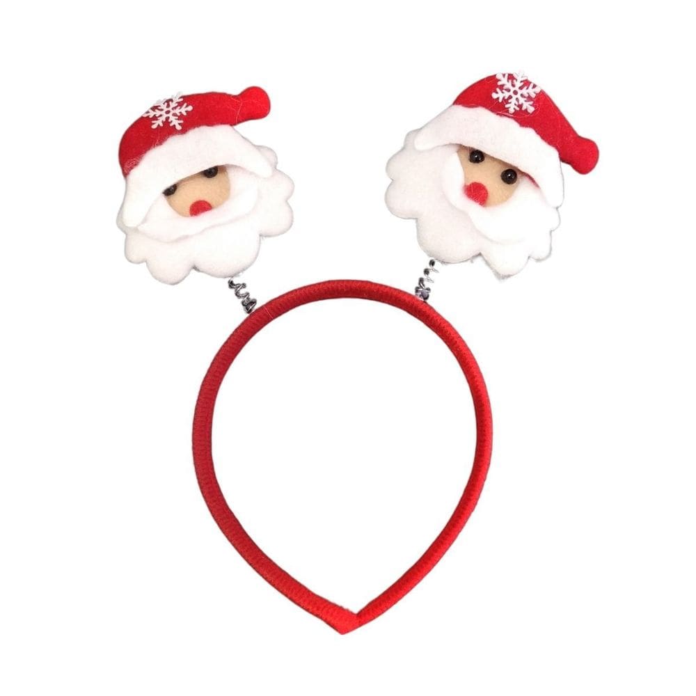 Tiara Papai Noel para Festas Natal - 1 Unidade