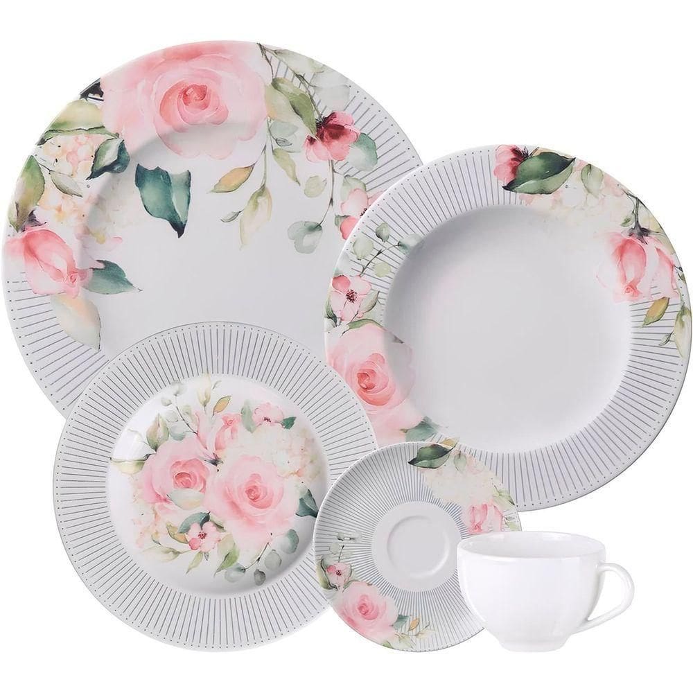 Kit Aparelho Jogo Jantar 10 Pessoas 50pçs Ornatta Tramontina