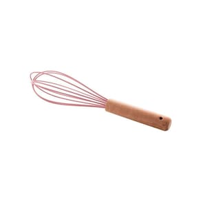 Batedor De Claras 24.5cm 1481 Silicone C- Cabo De Bambu Lyor