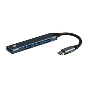 Hub Adaptador 5+ USB Tipo-C 4 Portas USB - DTC-03