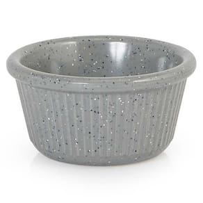Tigela Ramekin Gourmet Mix Melamina 90 ml Cinza Stone