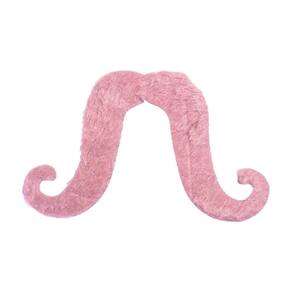 Bigode Mustache Postiço Colorido para Festa a Fantasia